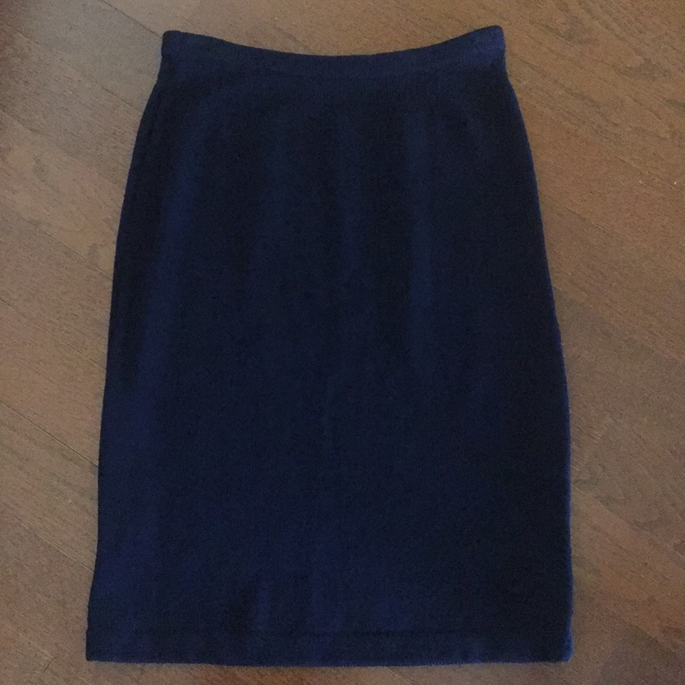 St. John navy skirt